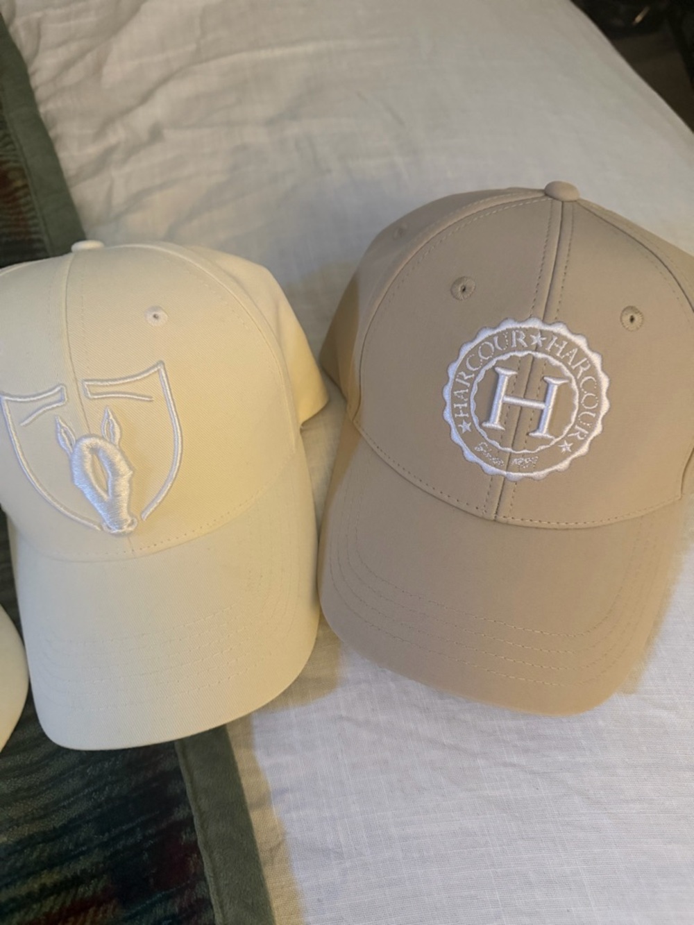Harcourt EquiFit and Neutral Logo Baseball Caps - Set of 3